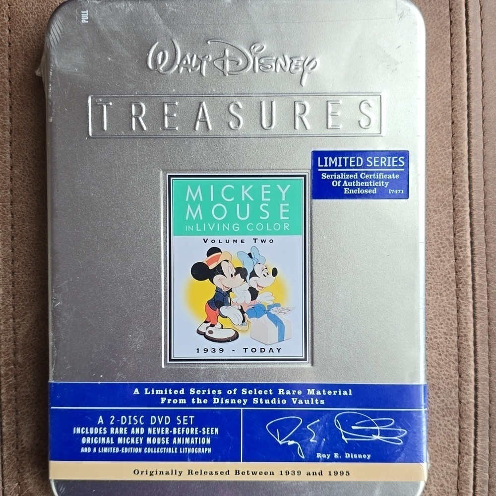 NEW Walt Disney Treasures Mickey Mouse in Living Color Volume Two 1939–Today